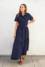 Cargo Asymmetrical Maxi Dress