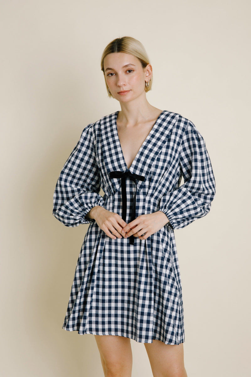 Alice Gingham Mini Dress