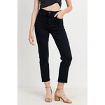 LTJ Siena Straight Jeans- Black