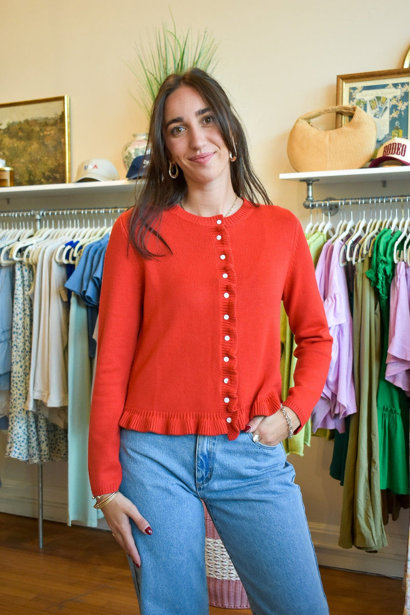 Cheri Frill Cardigan