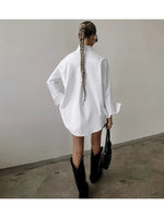 Chance White Oversize Shirt