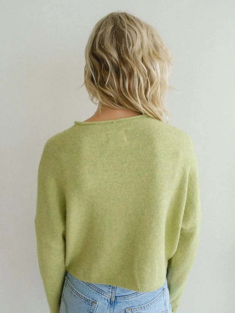 Piper Cardigan- Lemongrass