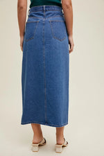 For Days Denim Midi Skirt