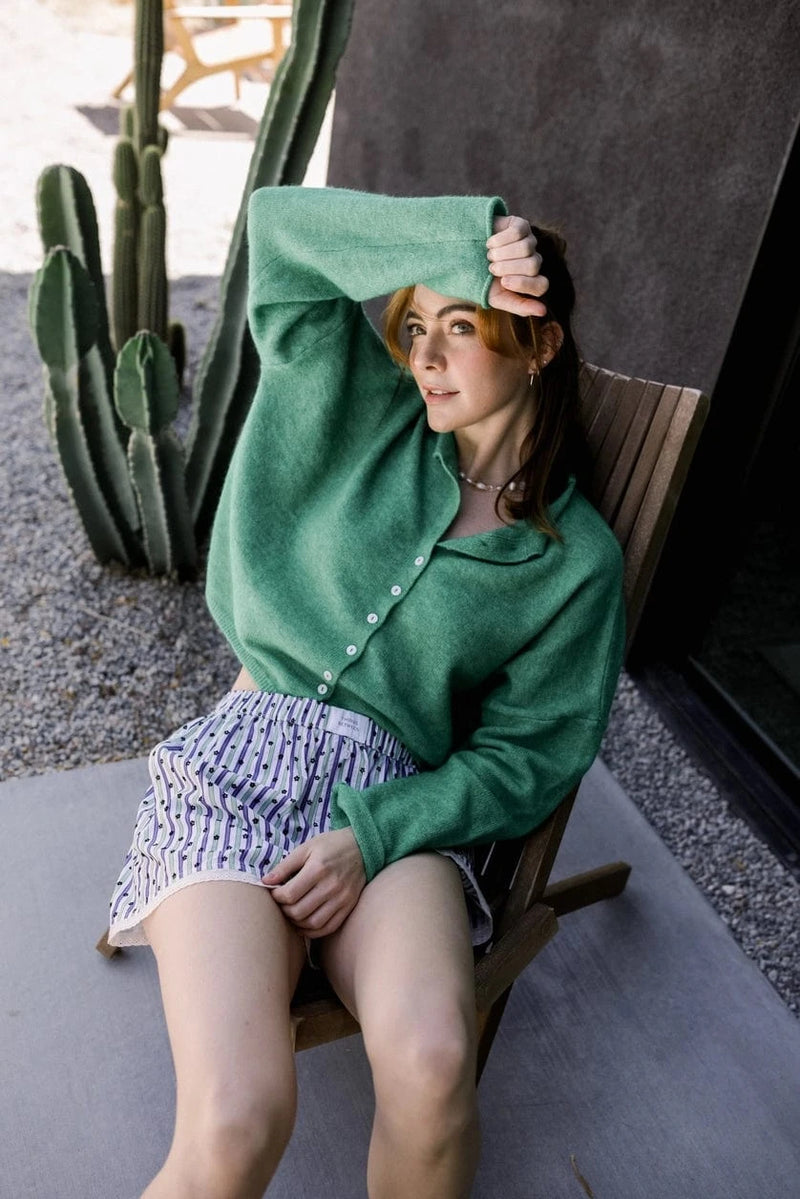 Piper Cardigan- Kelly Green