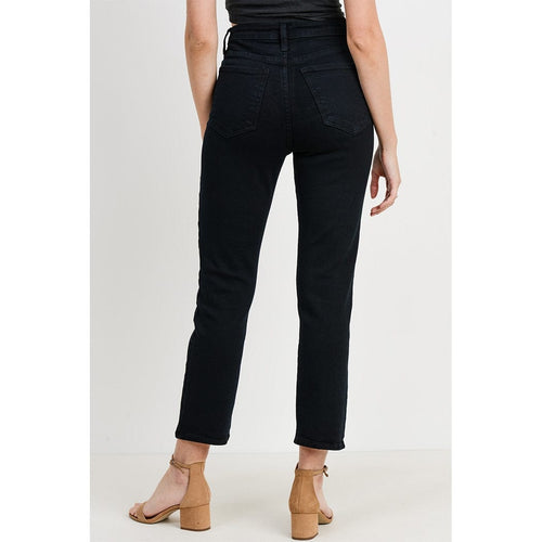 LTJ Siena Straight Jeans- Black