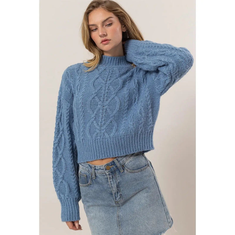 Maeve Cable Knit Sweater