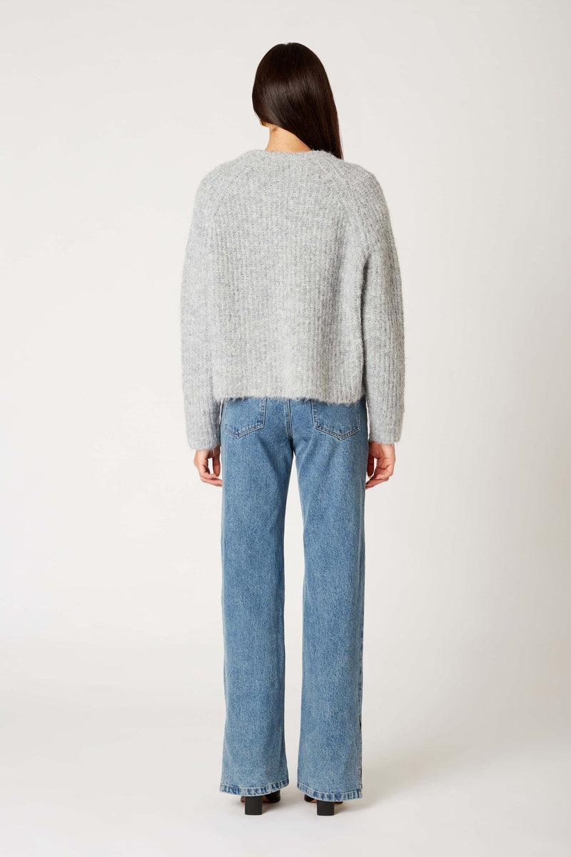 Tristan Button Front Sweater