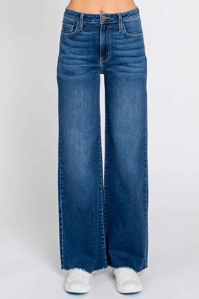 LTJ Paola A-Line Jean- Medium Wash