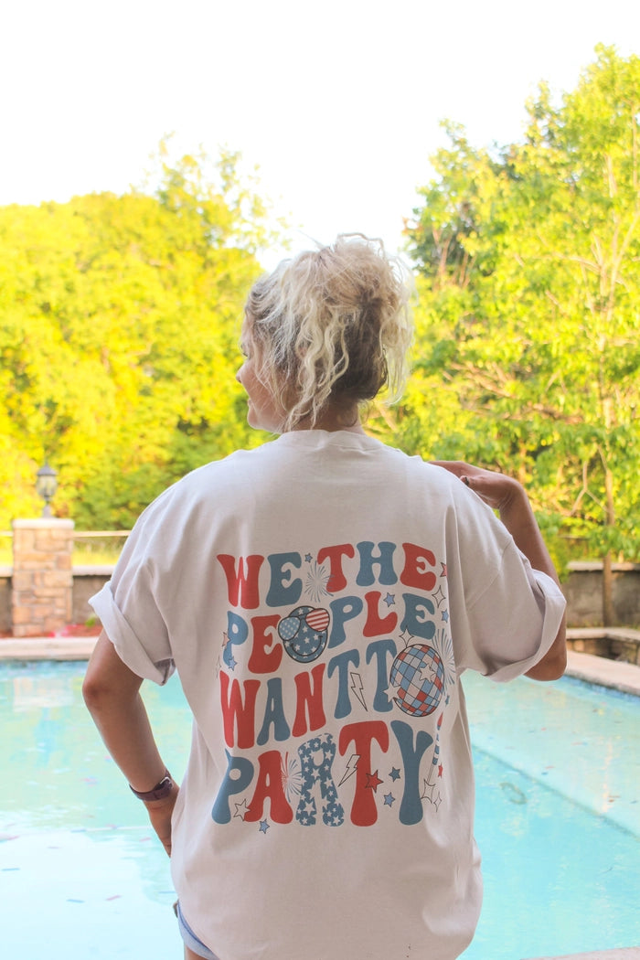 We the People Party Graphic Tee