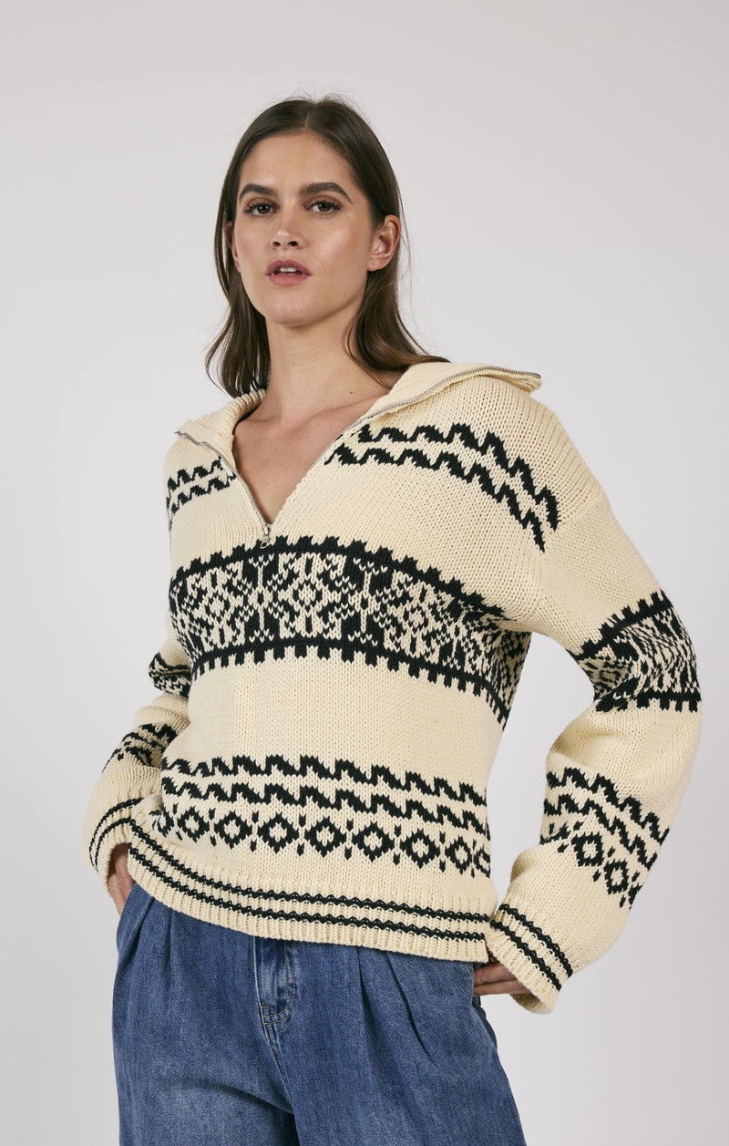 Great Outdoors Half Zip Sweater