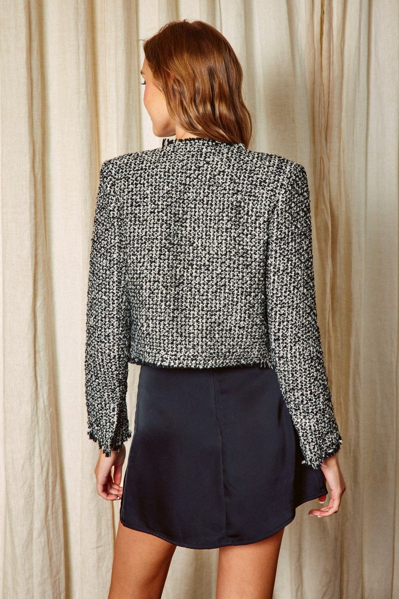 Tweed Crop Jacket