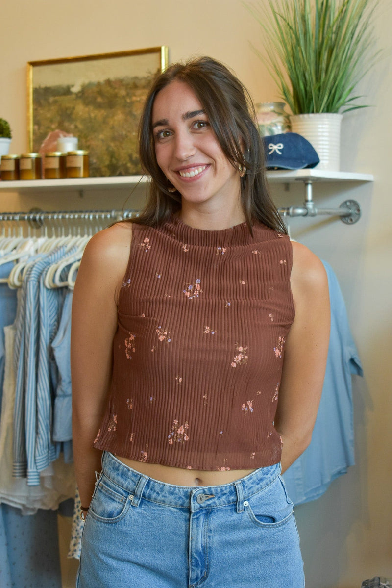 Last Dance High Neck Top