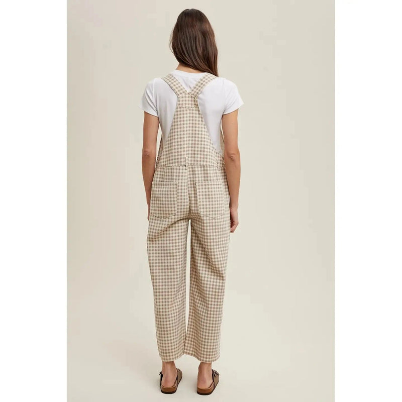 Amie Gingham Overalls