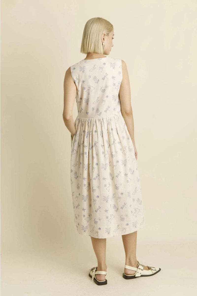 Madeline Floral Midi Dress