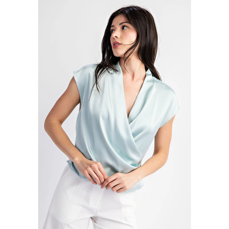 Whitney Surplice Top