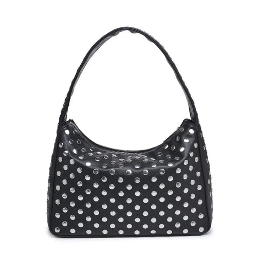 Rebel Studded Shoulder Bag