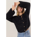 Drop Shoulder Cardigan