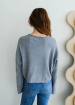 RESTOCK Piper Cardigan- Heather Grey