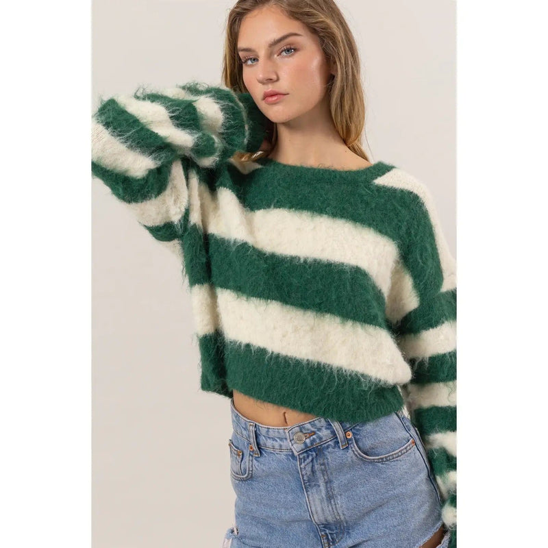 State Of Mind Striped Sweater