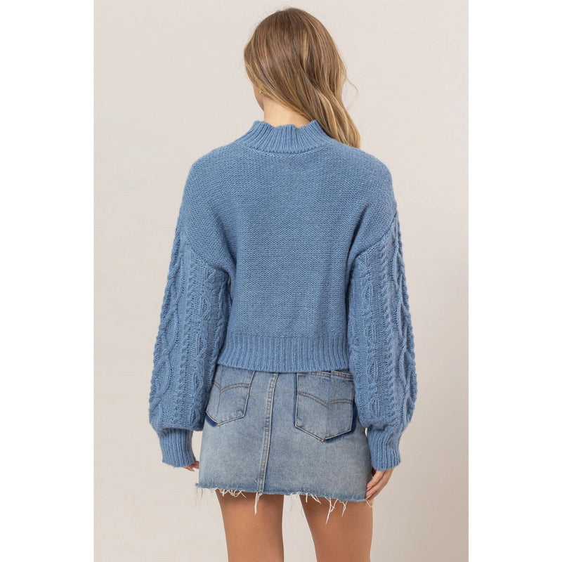 Maeve Cable Knit Sweater