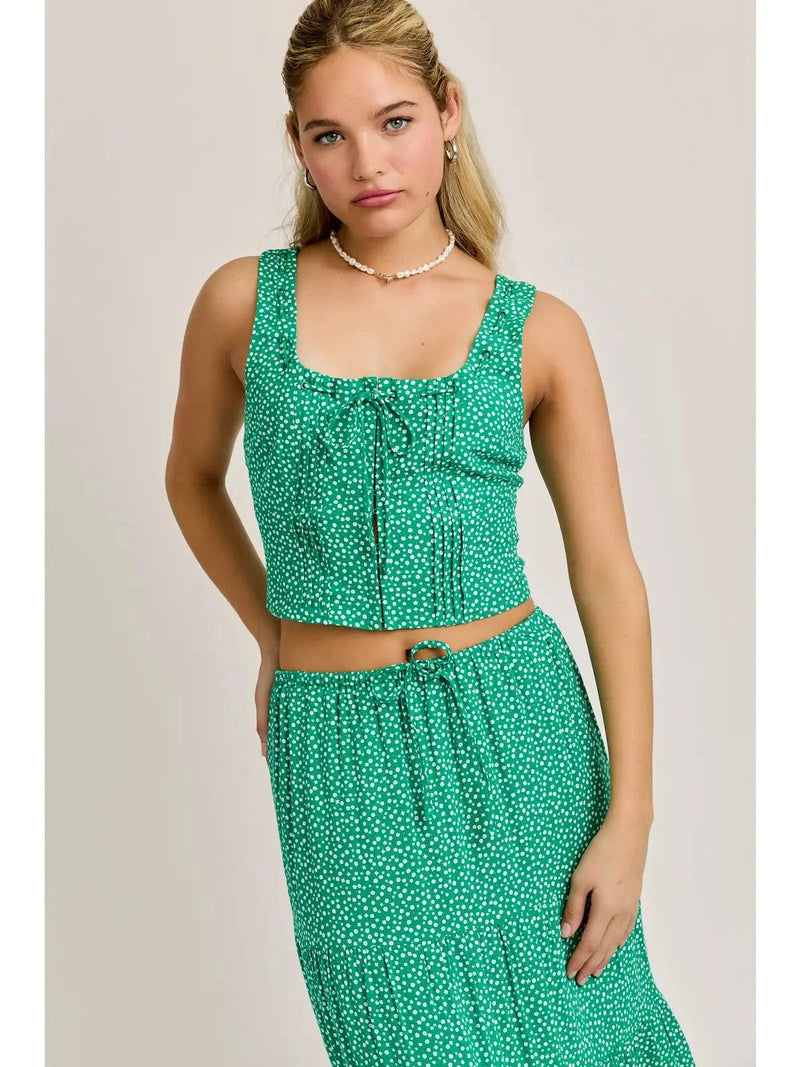 Abigail Floral Tank