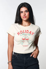 Holiday Cheers Baby Tee