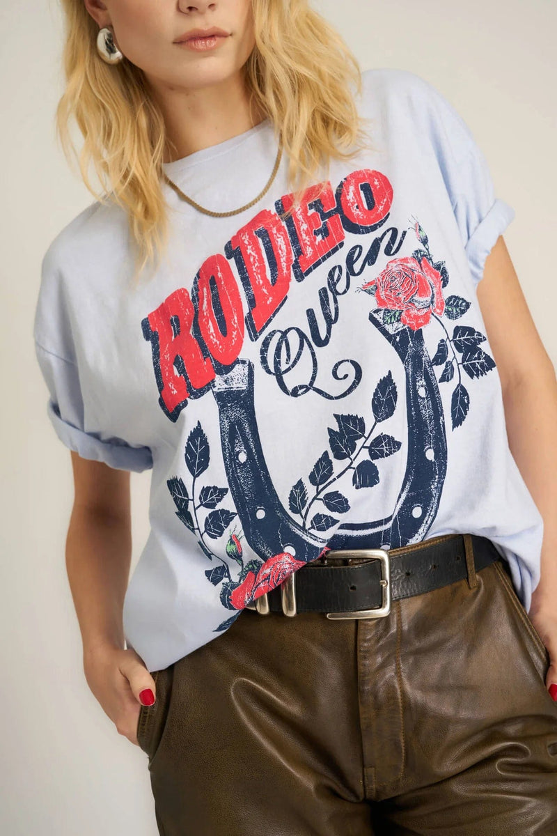 Rodeo Queen Relaxed Tee- ONE SIZE