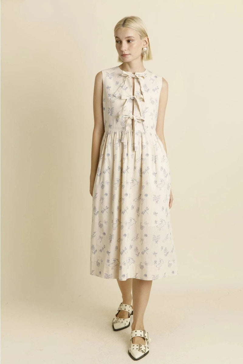 Madeline Floral Midi Dress