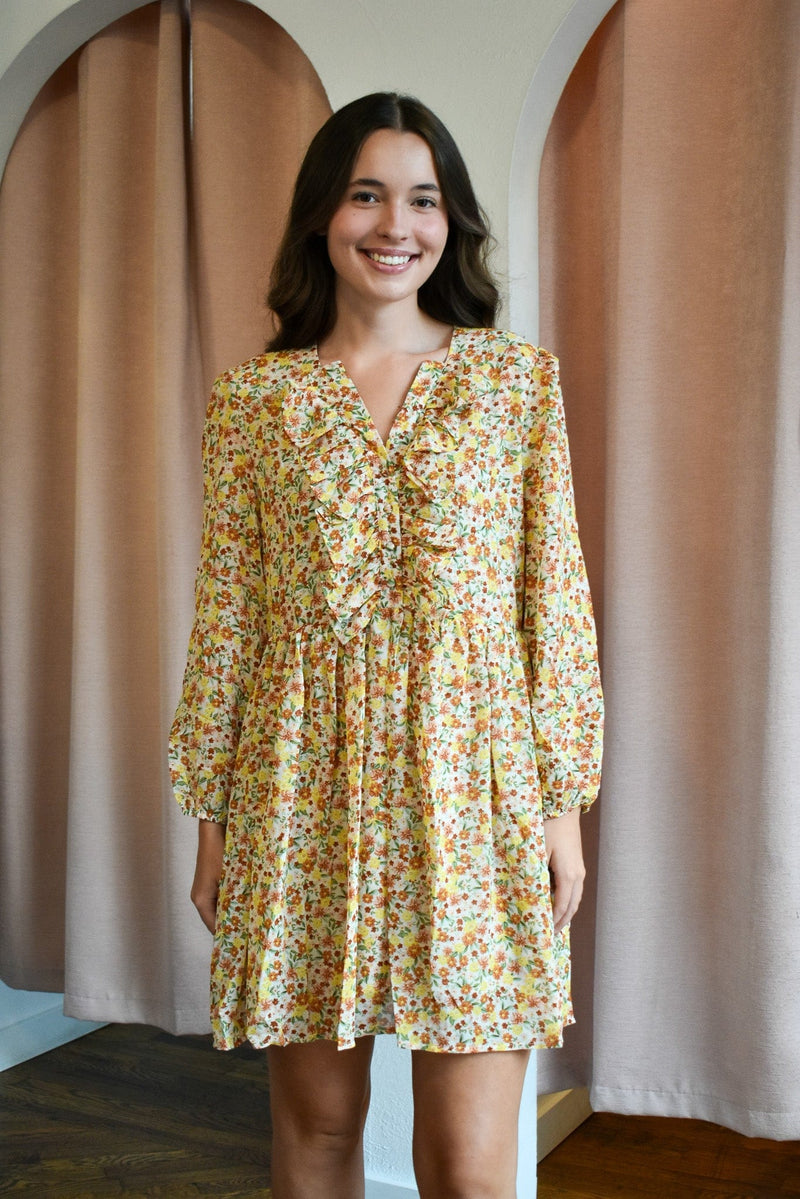 Beth Floral Mini Dress