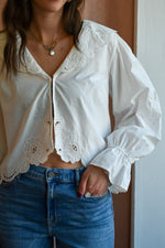 Eyelet Detailed Top