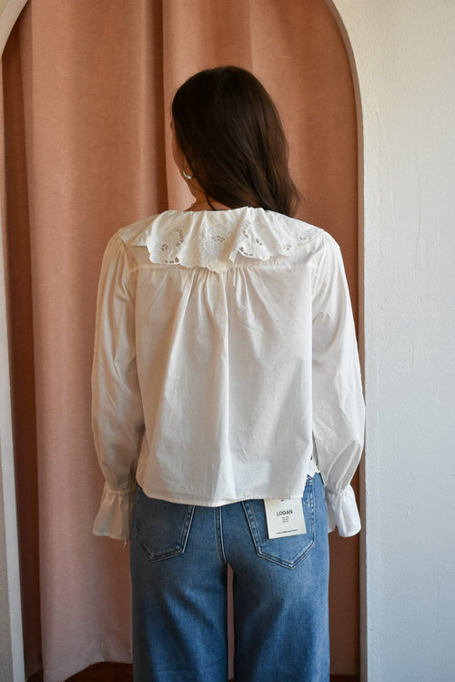 Eyelet Detailed Top