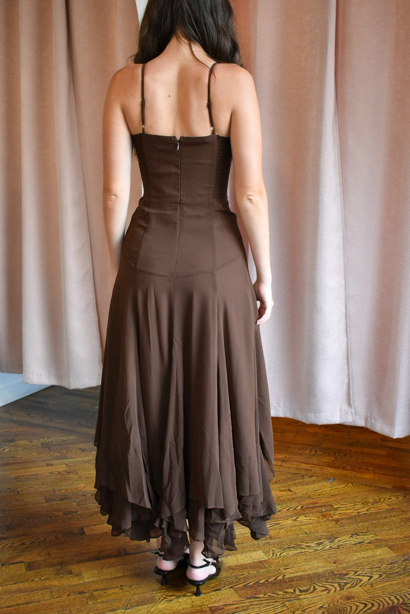 Charlize Hi-Lo Maxi Dress