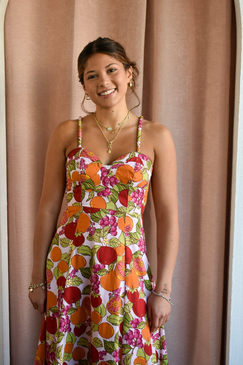 Sweet Nothing Bead Detail Midi Dress