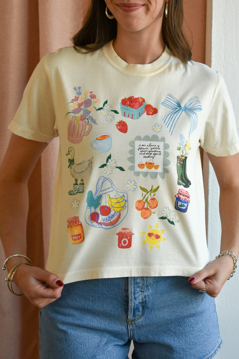 Summer Collage Graphic Tee