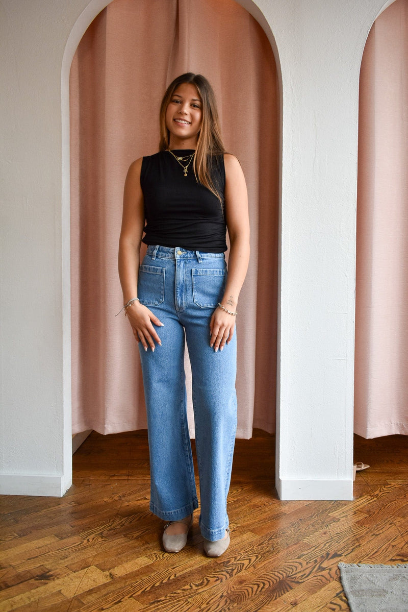Rollas Jeans Sailor Jeans- Lily Blue