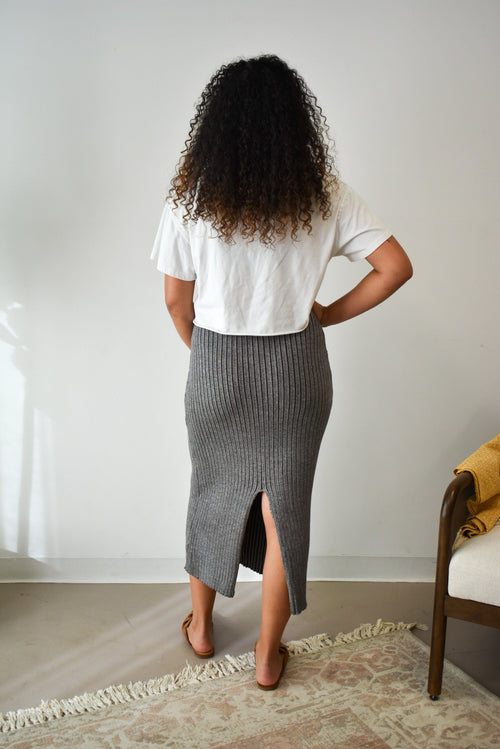 Inez Knit Midi Skirt