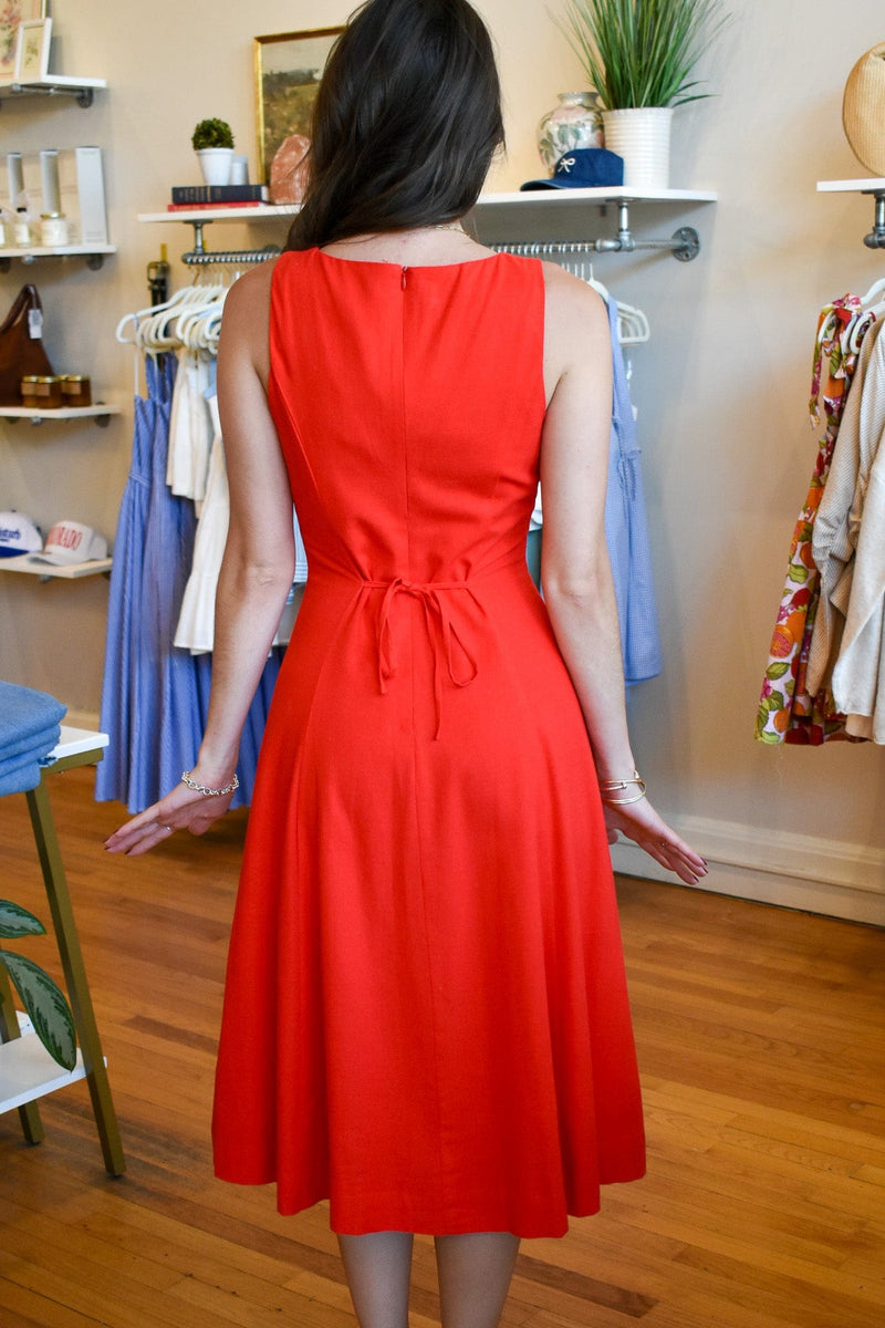 Rouge Midi Dress