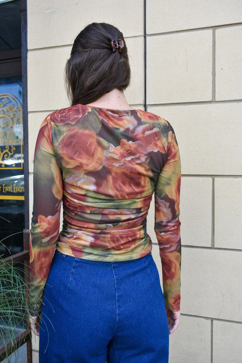 Heart Beats Mesh Top