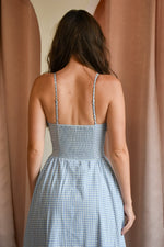 For Lovers Plaid Midi Dress