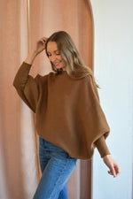 Mocha Shoulder Sweater
