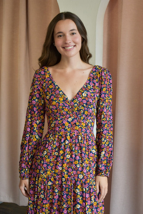 Inspire Tie Back Midi Dress