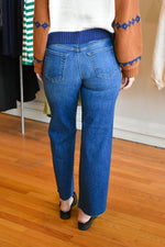 Risa Scissor Cut Palazzo Jeans