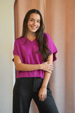 Cap Sleeve Sweater Tank