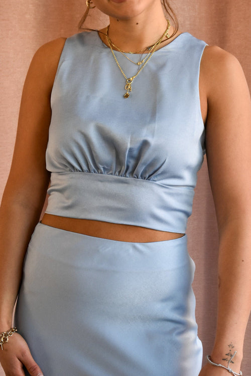 Jess Open Back Tie Top