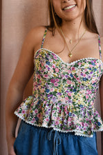 Arla Floral Tank