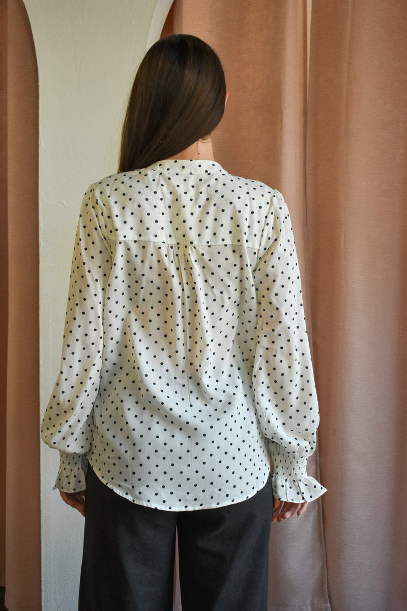 Pennie Polka Dot Blouse