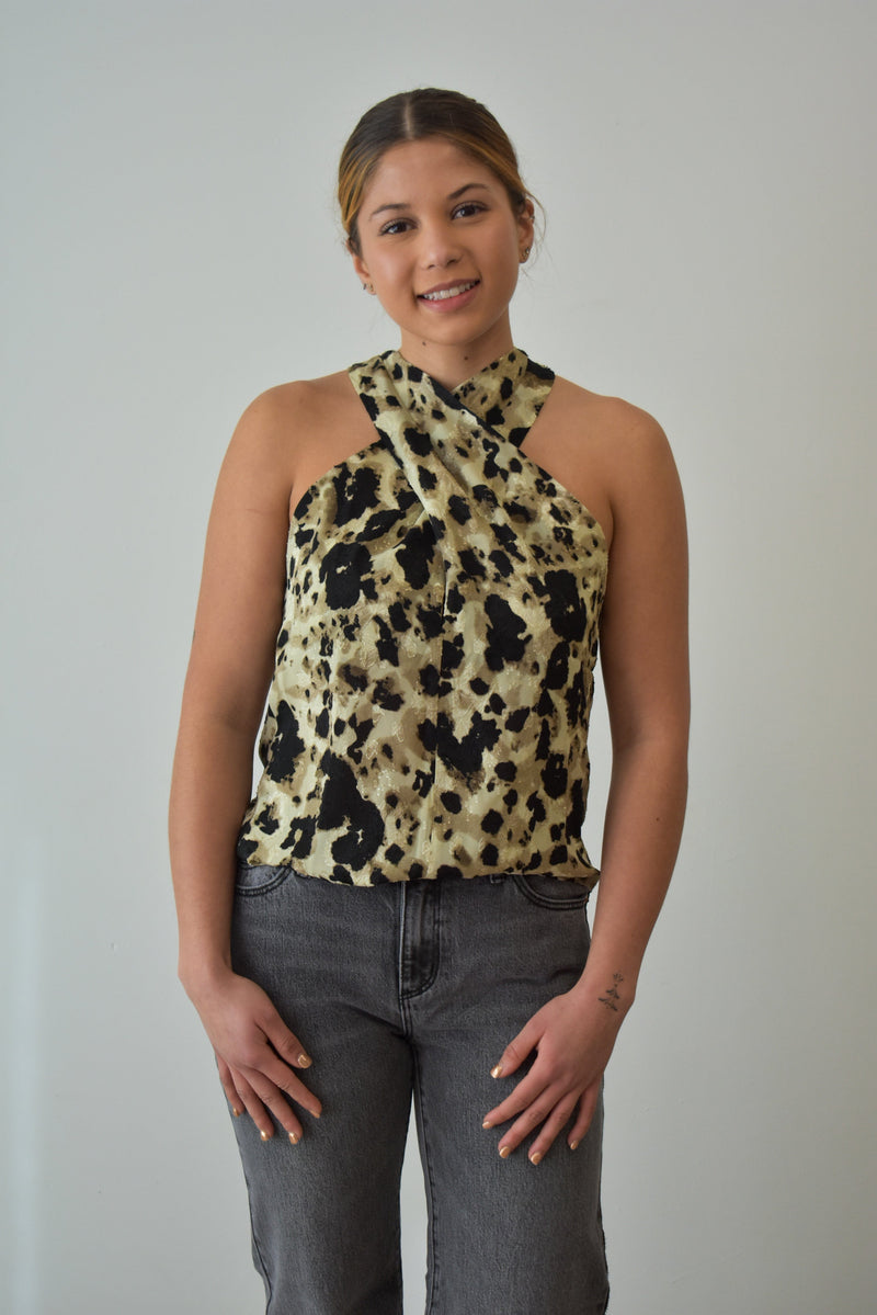 Cheetah Halter Tank