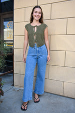 Oliver Front Tie Top