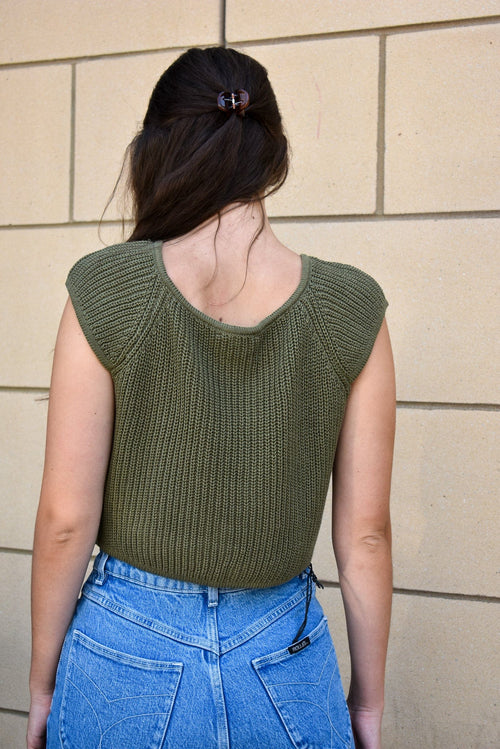 Oliver Front Tie Top