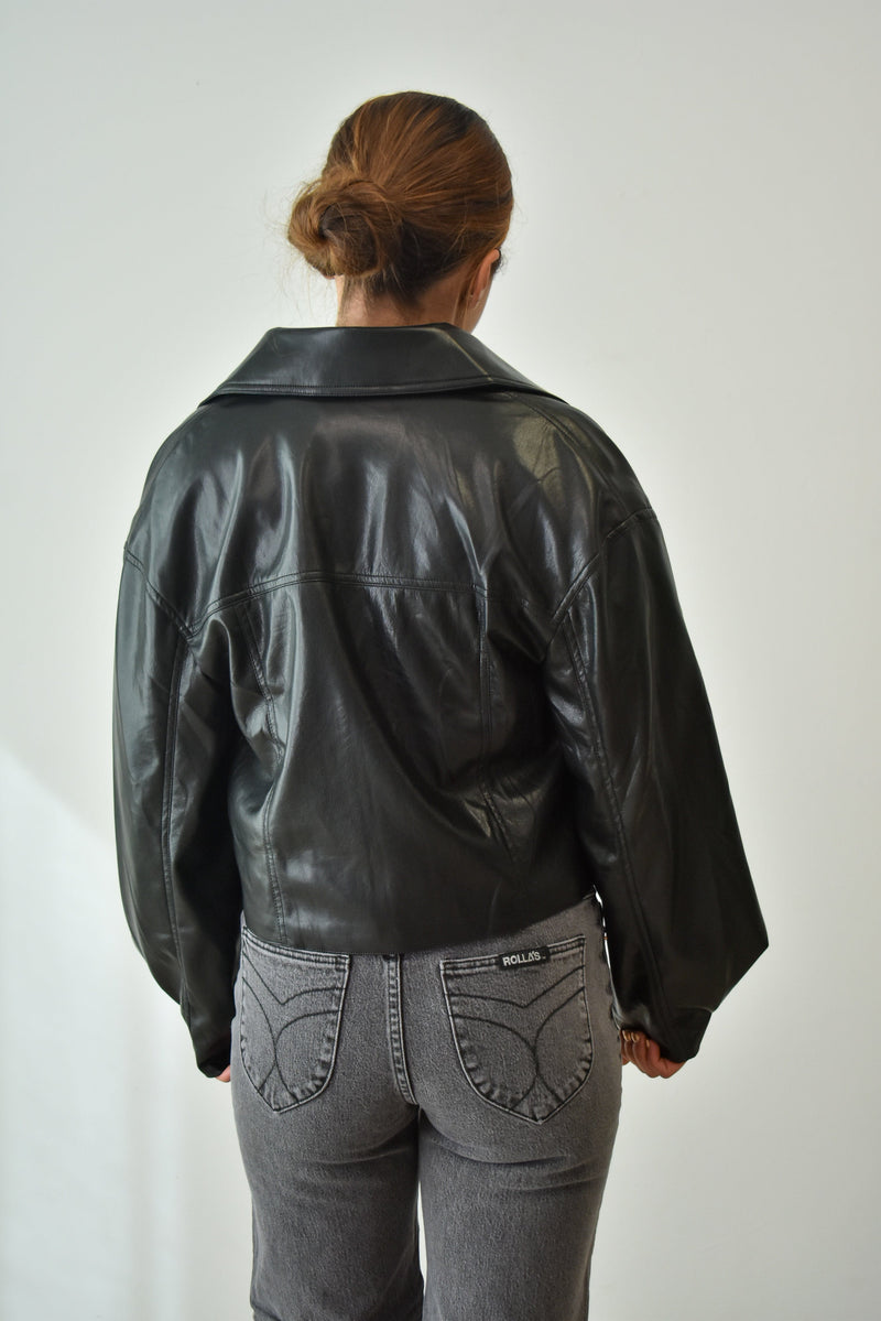 Vegan Leather Jacket